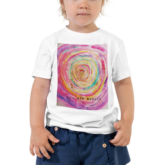Toddler Shirt "you are enough"