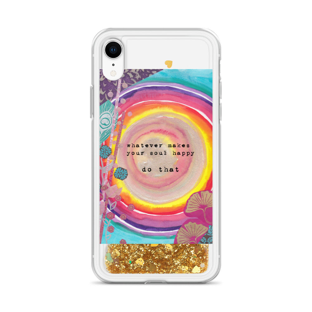 Liquid Glitter iPhone Case