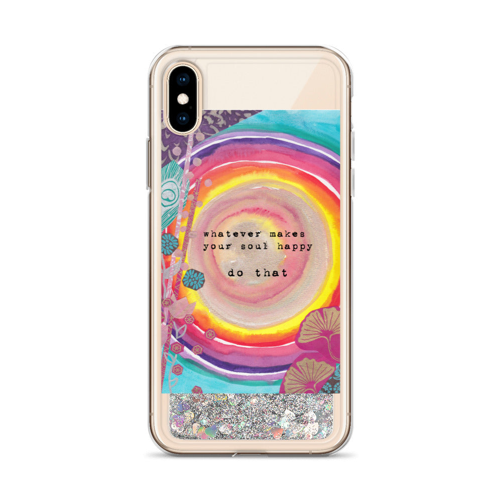 Liquid Glitter iPhone Case