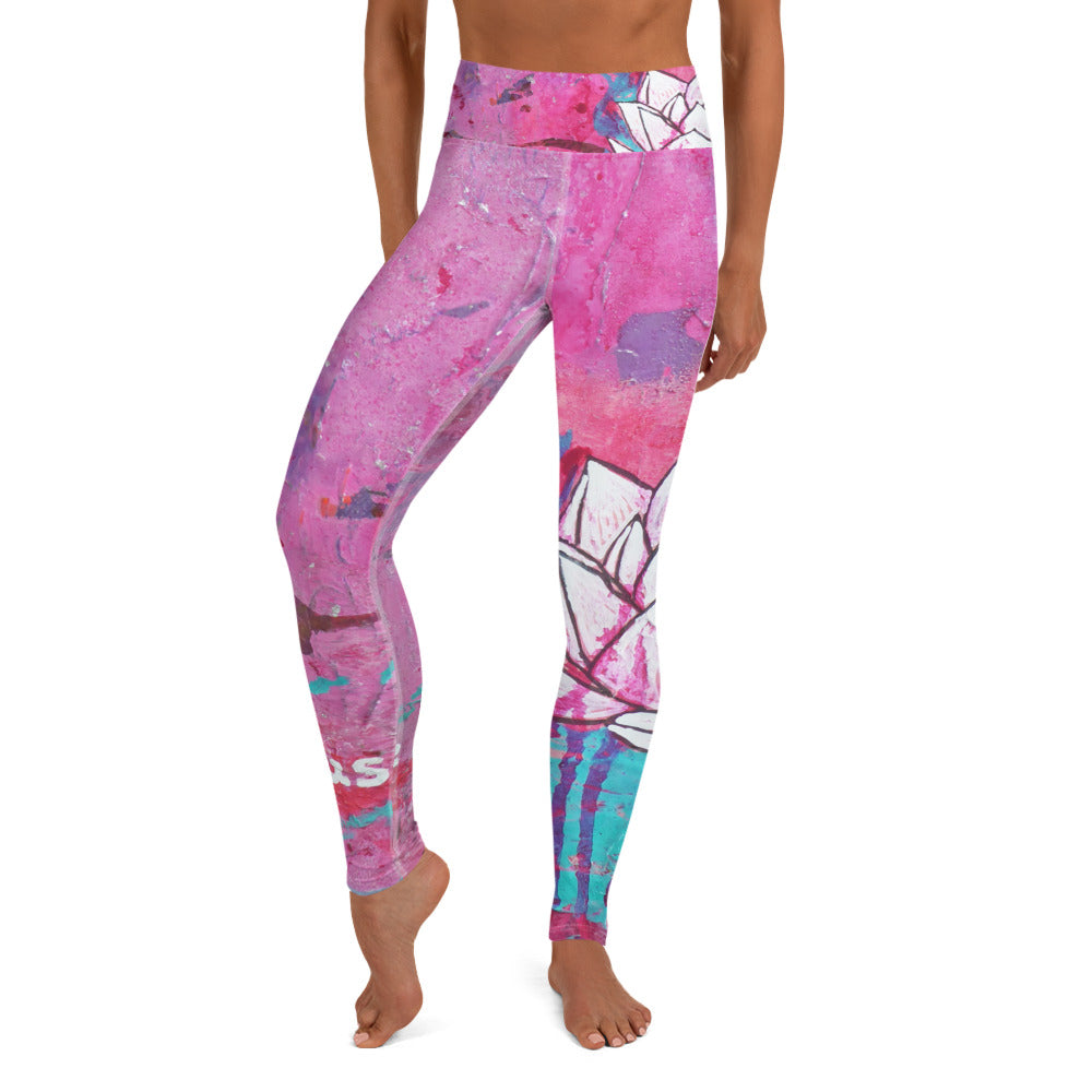 Yoga Pants "love and trust - this is all."