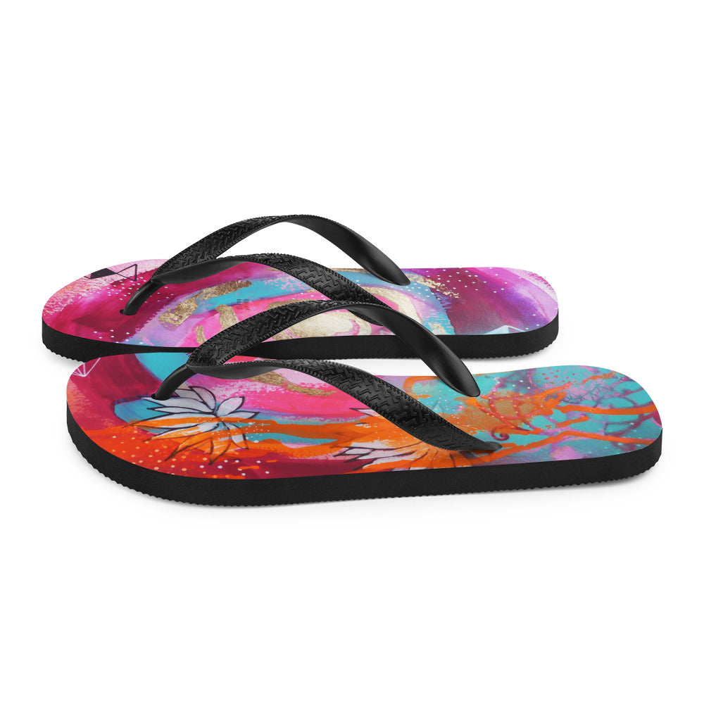 Flip-Flops Rumi "shine like the whole universe is yours"