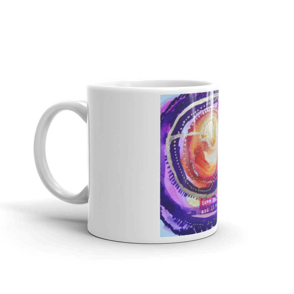 Mug "be in love with your life"