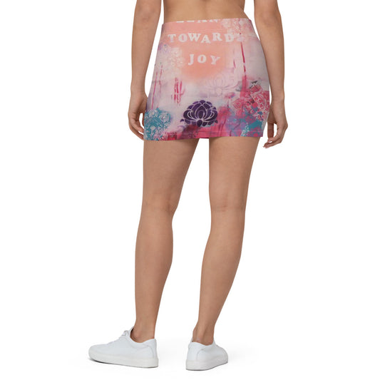 Mini Skirt "lean towards joy" (SOLD OUT!)