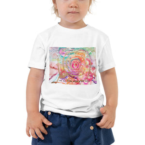 Toddler Shirt "be in love with your ilfe"