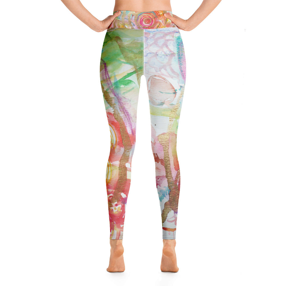 Yoga Pants "be in love with your life"