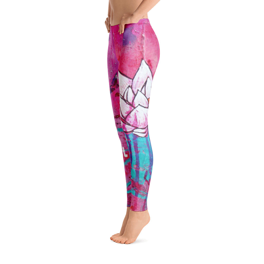 Yoga Pants "love and trust - this is all"