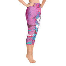 Yoga Capri Pants "love and trust - this is all"