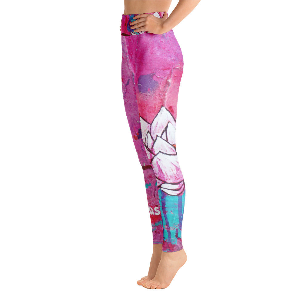 Yoga Pants "love and trust - this is all."