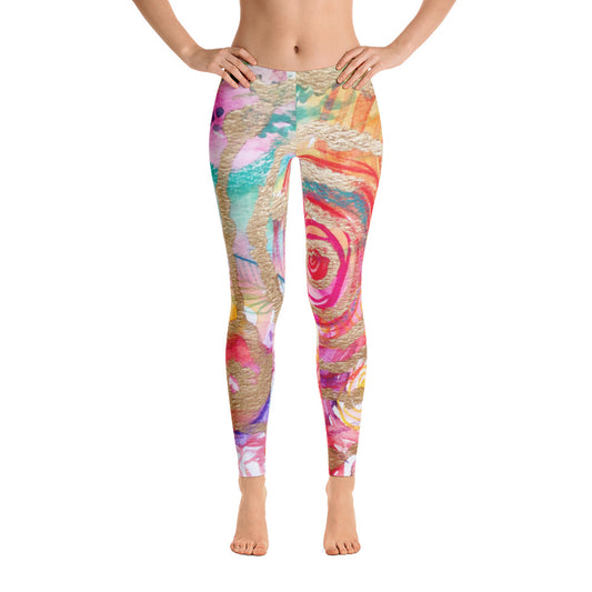 Yoga Pants "be in love with your life"