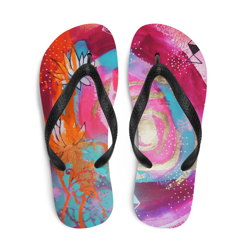 Flip-Flops Rumi "shine like the whole universe is yours"