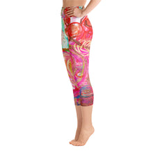 Yoga Capri Pants Rumi "there is a language that doesn't use words - listen"