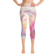 Yoga Capri Pants Rumi "you have escaped the cage, your wings are stretched, now fly"