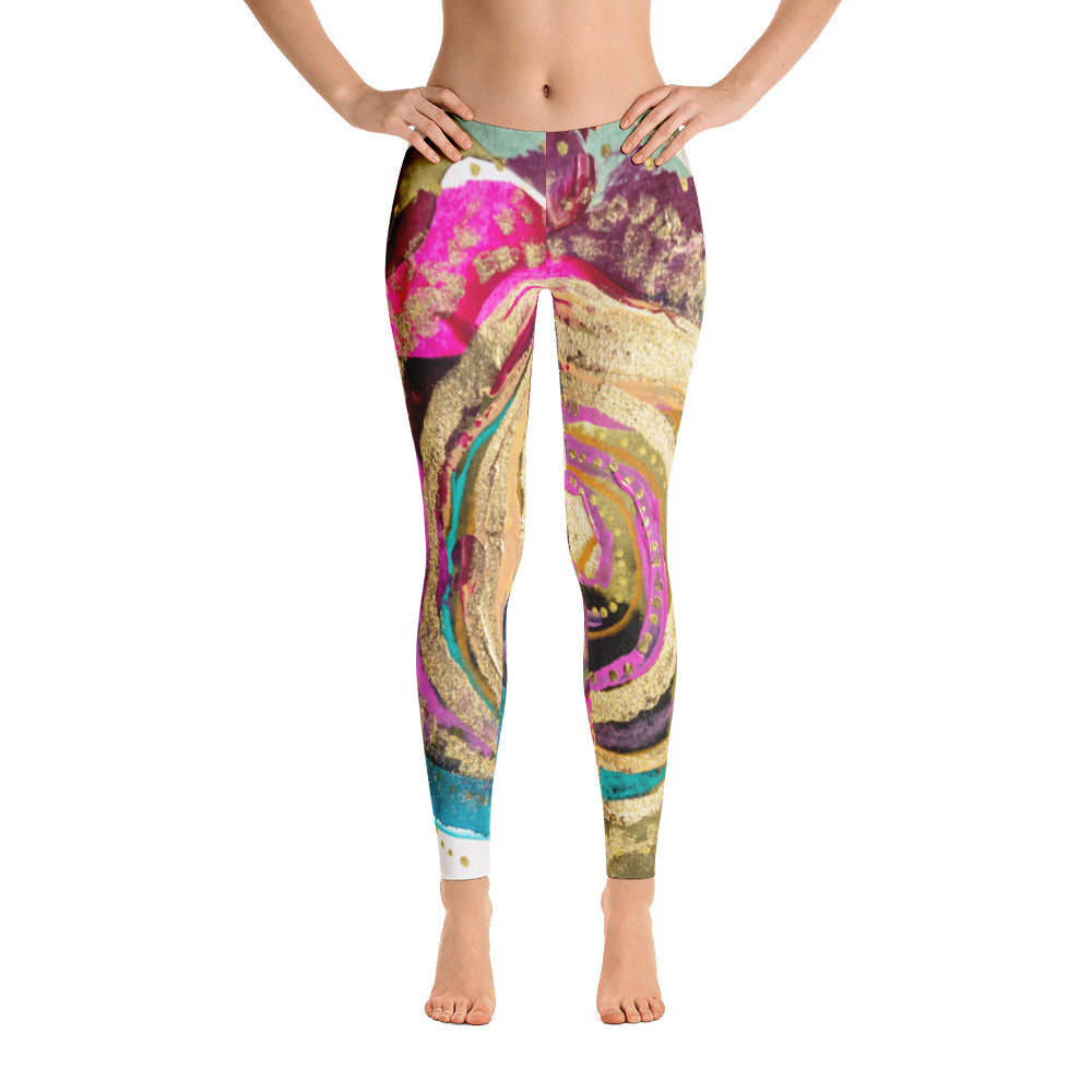 Yoga Pants Rumi "giving thanks for abundance is greater than abundance itself"