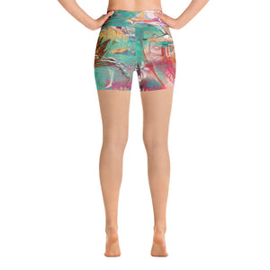 Yoga Shorts "lotus"