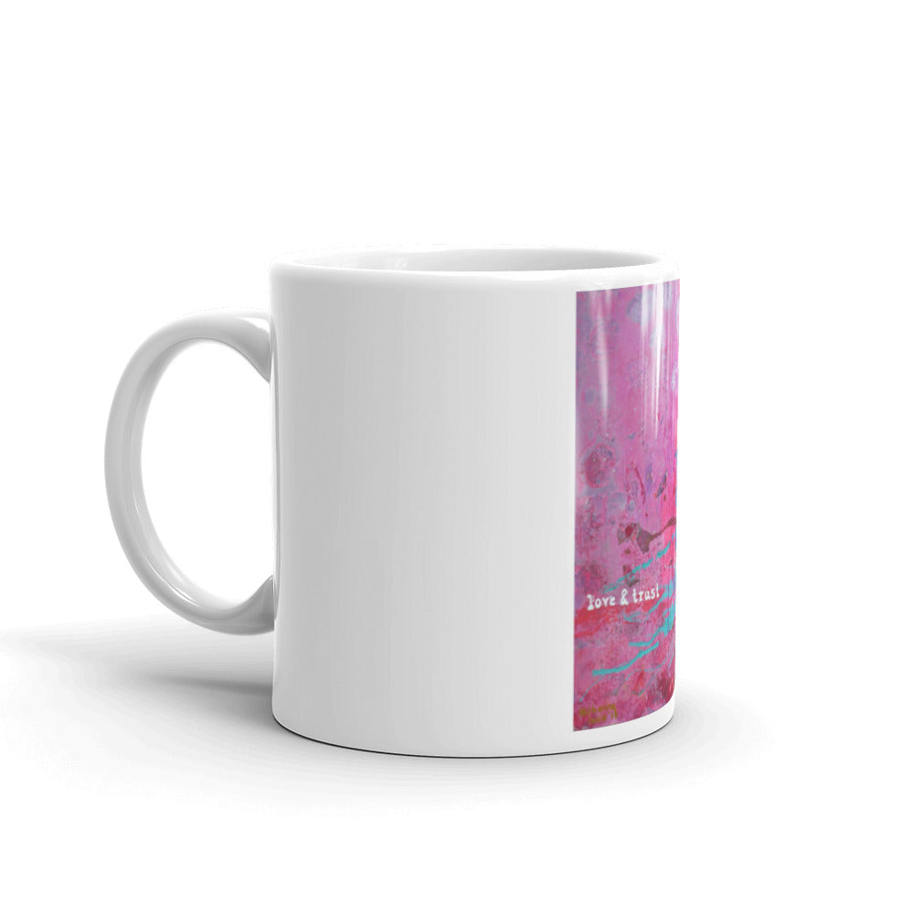 Mug "love & trust - this is all"
