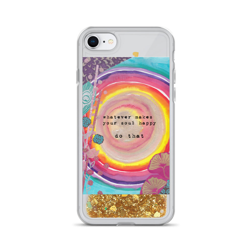 Liquid Glitter iPhone Case