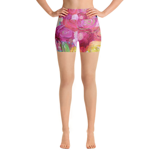 Yoga Shorts "align with your soul"