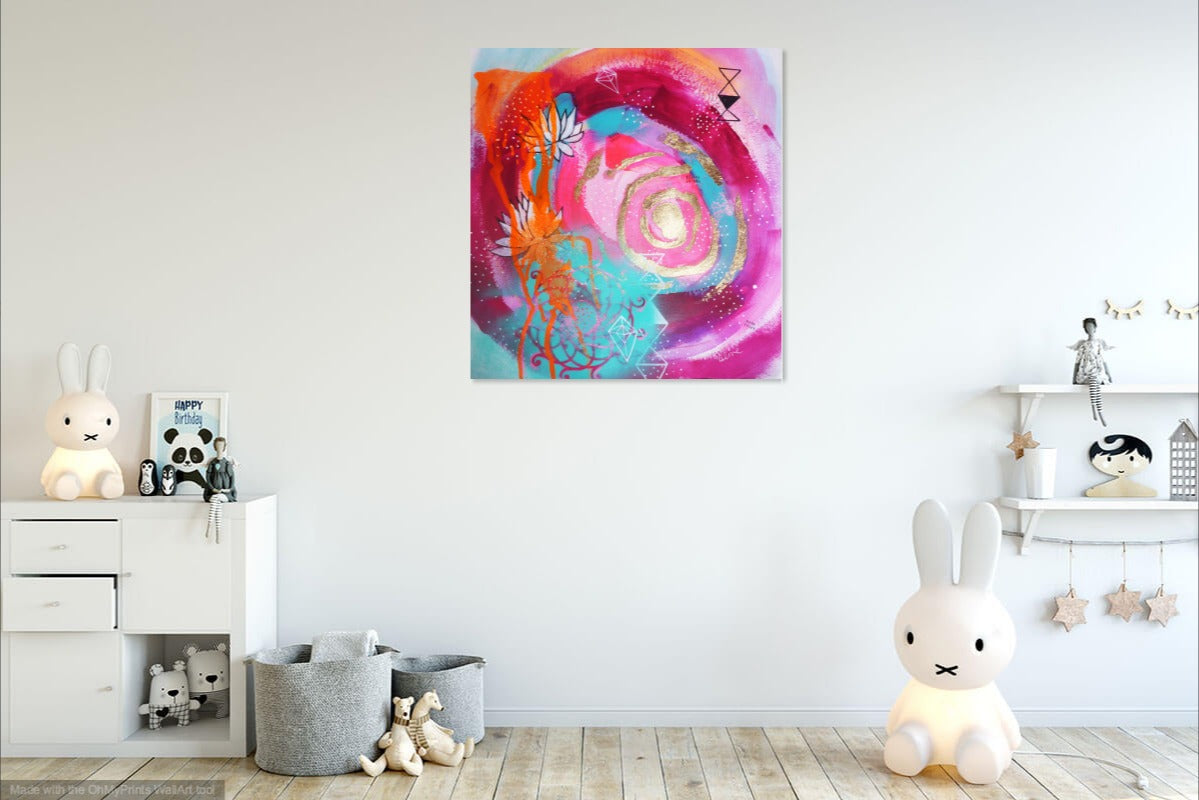 shine like the whole universe is yours