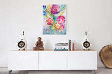 yoga art, yoga gifts, yoga wall art, yoga studio decor