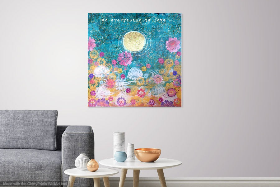 yoga art, yoga gifts, yoga wall art, yoga studio decor