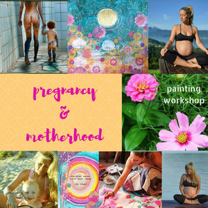 yogaART Workshop "Pregnancy & Motherhood" - PRÄNATALES YOGA & INTUITIVE MALEREI