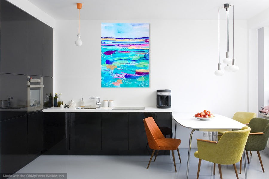 your heart is the size of an ocean. find yourself in its deep waters (SOLD)