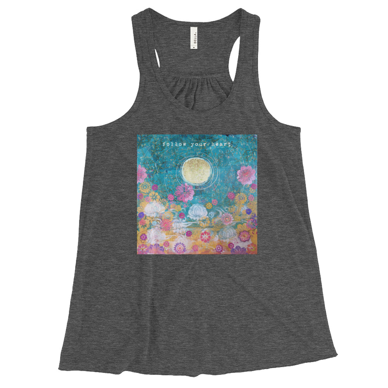 Yoga Shirt "follow your heart"
