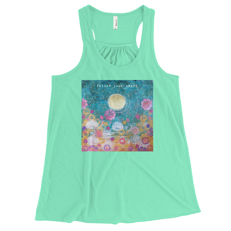 Yoga Shirt "follow your heart"