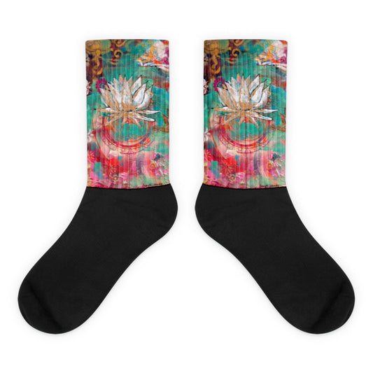 Savasana Socks "talk less, feel more"