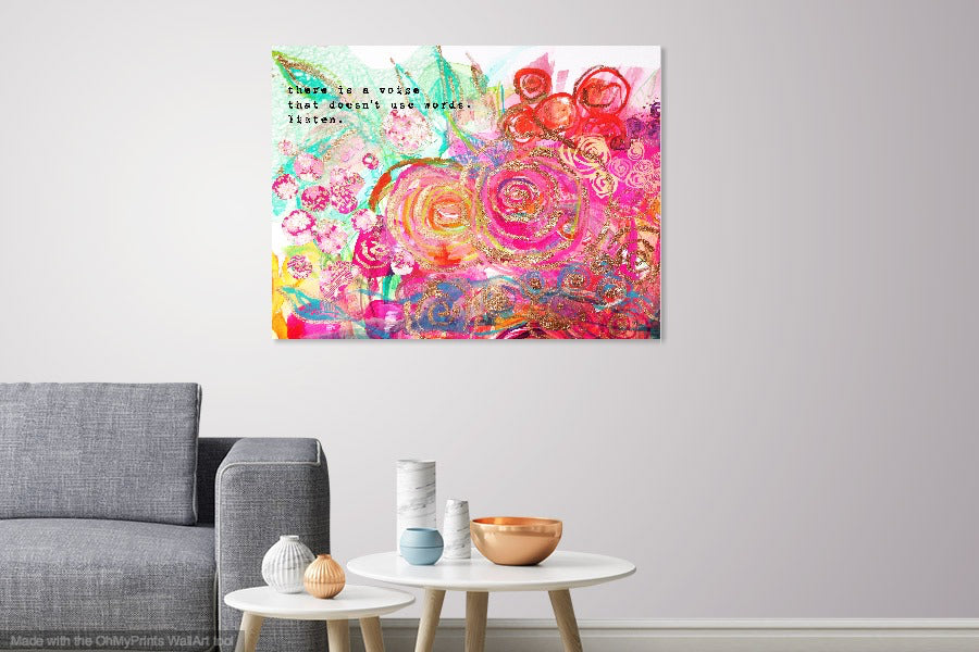 there is a language that doesn't use words, listen