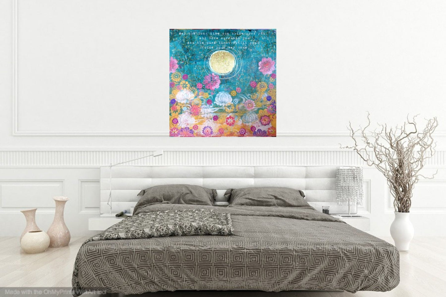 May the long time sun shine upon you, all love surround you, and the pure light within you, guide your way home