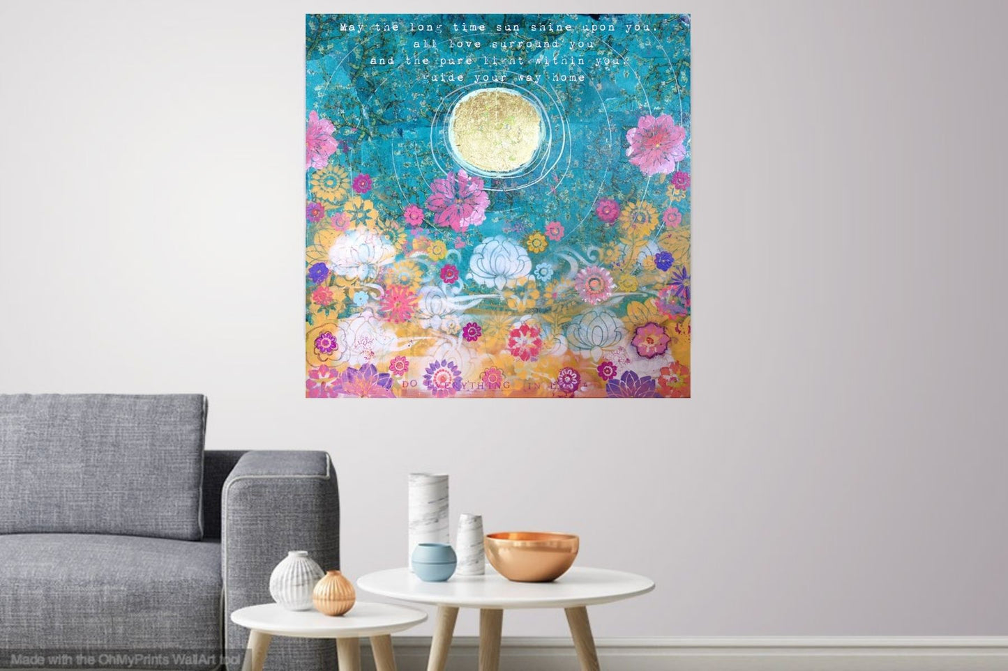 May the long time sun shine upon you, all love surround you, and the pure light within you, guide your way home